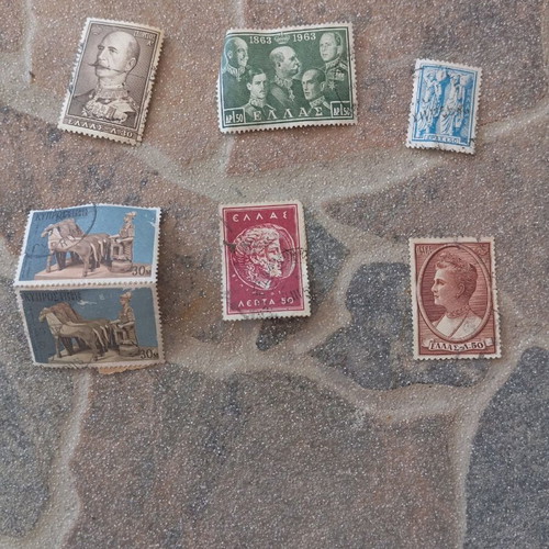 Stamps used, all together