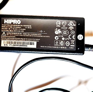 Φoρτιστής Adaptor HIPRO (για Acer) 18,5 Volt, 3.5A, 65 Watt, 5.5*1.7mm