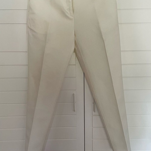 Gant pants like new, modern cut, white, size M