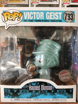 Funko Pop Victor Geist αυθεντικό προϊόν σε άψογη κατάσταση
