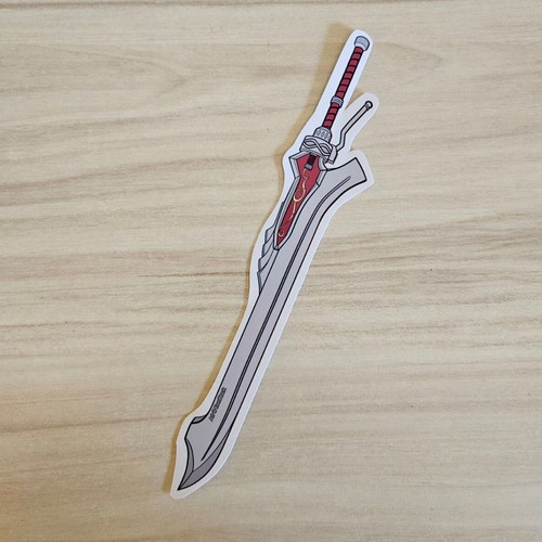 Devil May Cry Red Queen handmade sticker made to order