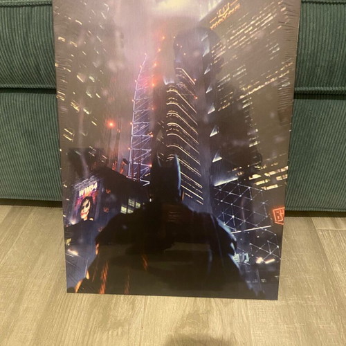 Batman metal poster 44x32 with wall sticker new