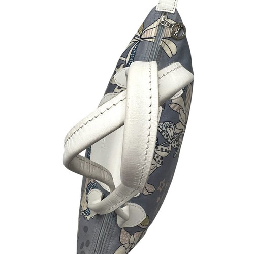 Longchamp Pliage shoulder bag floral pattern used