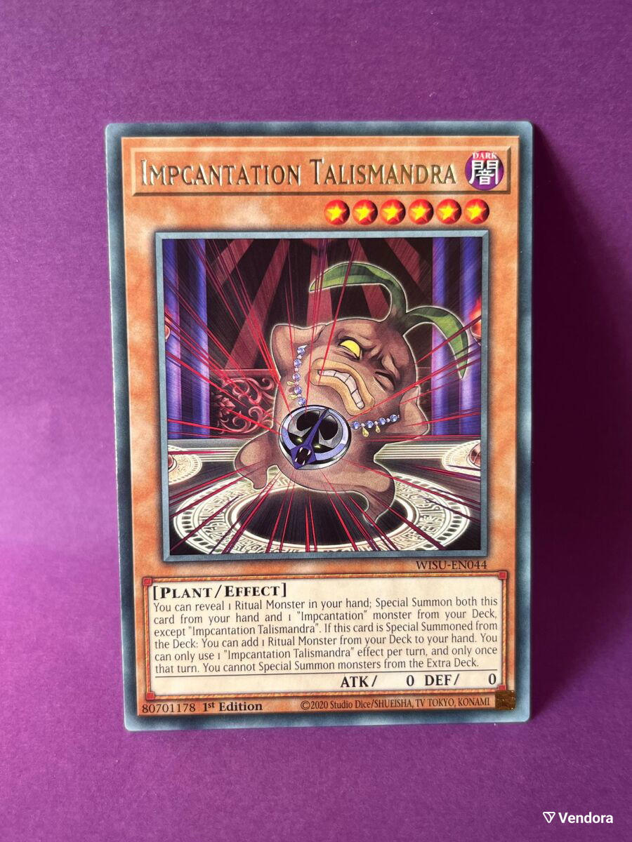 Impcantation Talismandra Yu-Gi-Oh! Card -  0,44 - Vendora.cy