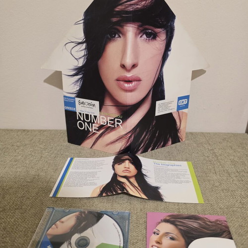 Helena Paparizou Promo Eurovision CD and DVD like new, pop