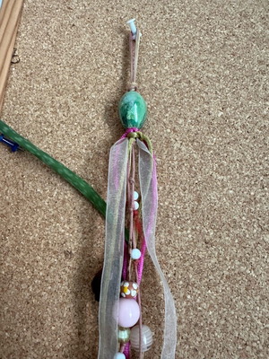Handmade decorative charm like new, hanging