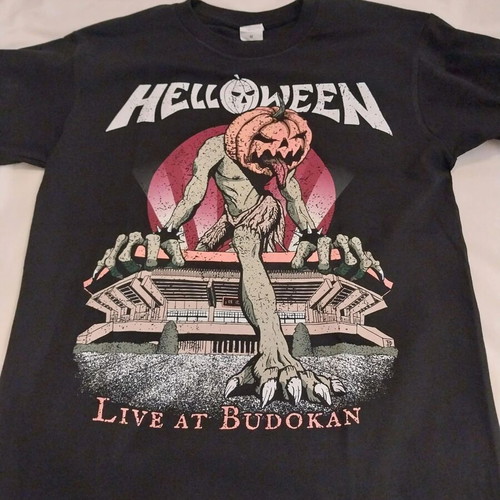 Helloween t-shirt new medium size black