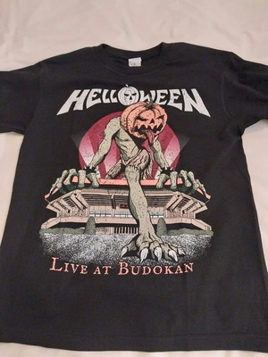 Helloween t-shirt new medium size black