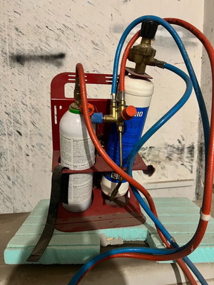 OXYTURBO set 90 οξυγονοκόλληση σαν καινούργιο
