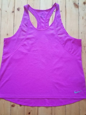 Nike Dri-FIT women's sports tank top, pink, size XL