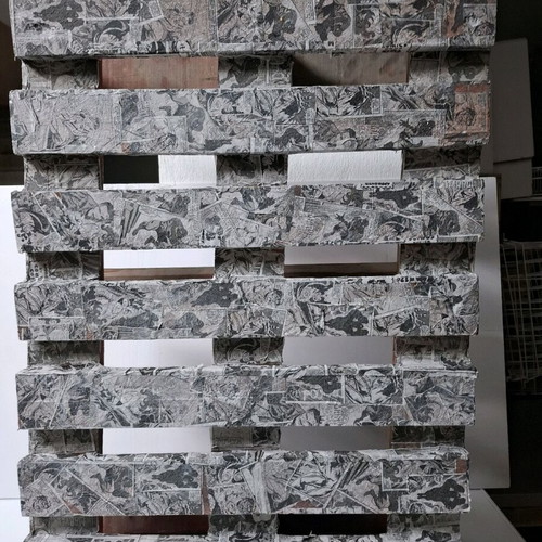 Decorative pallet used 60x80 cm