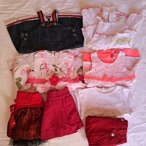 Clothing set 8 pieces for 12-month-old girl like new
