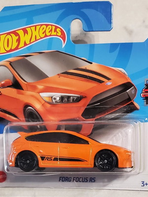 Hot Wheels 2022 Ford Focus RS παιχνίδι αυτοκίνητο, σφραγισμένο