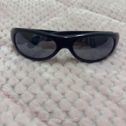 Versace sunglasses like new, black, collectible with Medusa logo