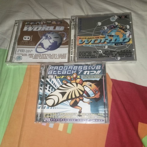 Rave CD bundle like new, 6 electronic music discs