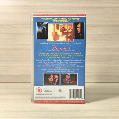 Haunted VHS used, genuine English edition videocassette
