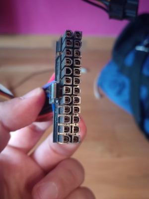 MS-Tech 550W power supply used, fully functional