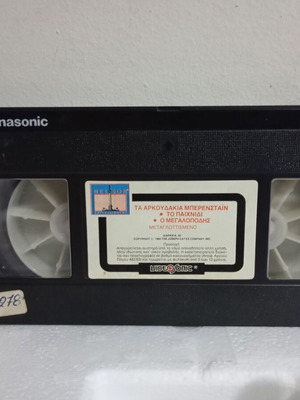 Berenstain Bears VHS tape like new, dubbed