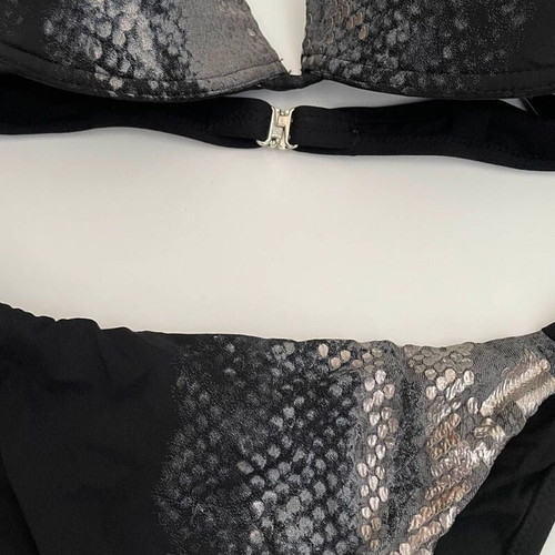 Luna σετ μαγιό push up 70C με Small brazilian μαύρο καινούργιο