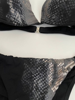 Luna σετ μαγιό push up 70C με Small brazilian μαύρο καινούργιο