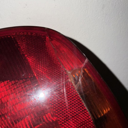 Audi A3 8P rear light used with minor crack, tinted, fully functional