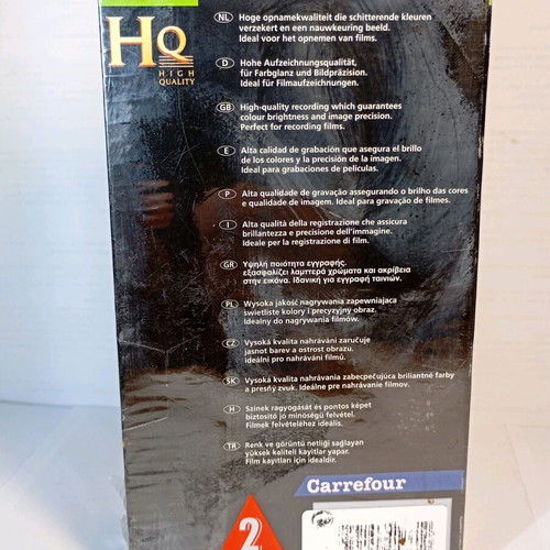 VHS pack of 2 new cassettes