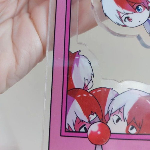 Shoto Todoroki Anime acrylic stand used - My Hero Academia