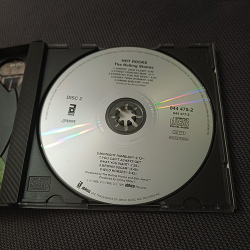 The Rolling Stones Hot Rocks 1964-1971 remastered διπλό CD μεταχειρισμένο, rock
