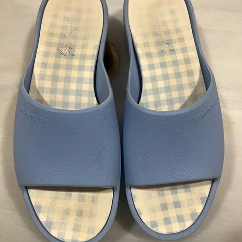 Lemon Jelly slippers used, very light, blue, size 40
