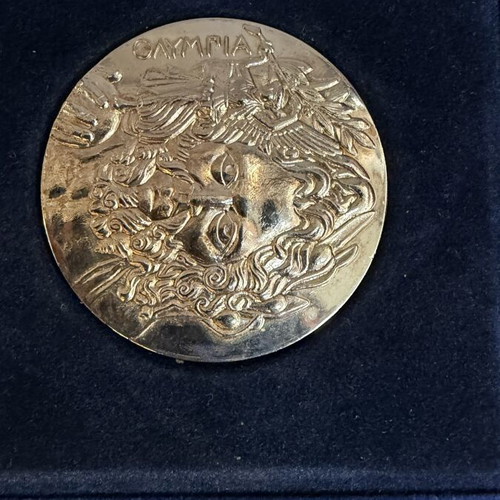 Athletes Medal 1896 Olympic Games Official Replica like new