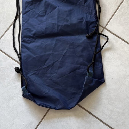 Fabric backpack new blue 33x53 cm