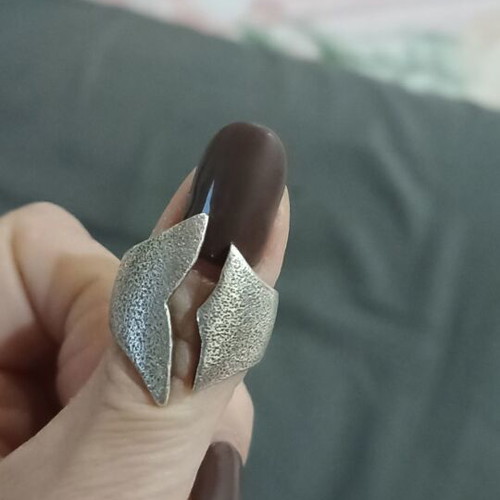 Silver rings slightly used, various designs