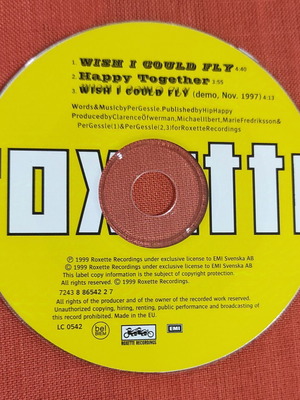 Roxette CD used, without case, pop