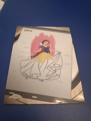 Snow White Disney Topps Chrome 2026 Ink and Paint κάρτα καινούργια