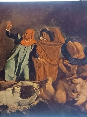 Delacroix 6076 postcard new