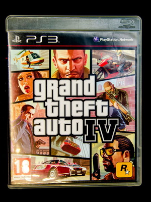 Grand Theft Auto IV PlayStation 3 σαν καινούργιο, αυθεντικό παιχνίδι resealed