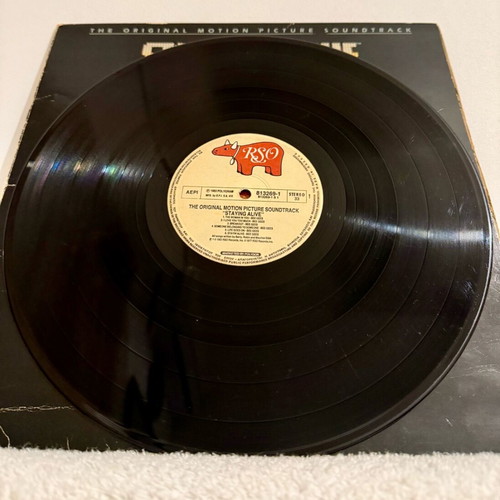The Original Motion Picture Soundtrack Staying Alive LP vinyl record used