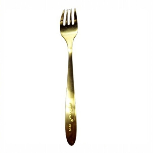 Gold cutlery set of 4 pieces, new
