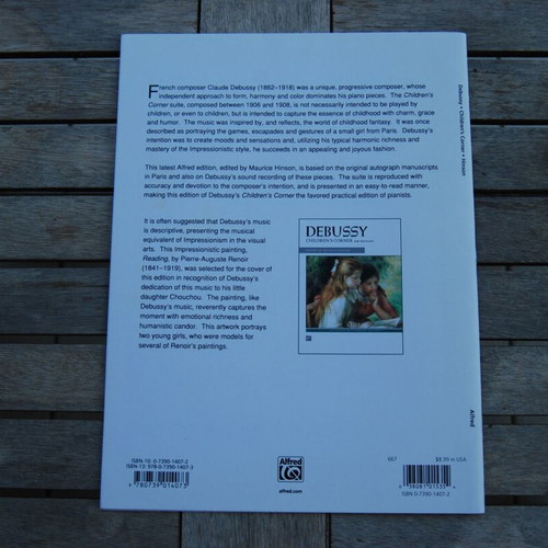 Debussy Children's Corner for the Piano sheet music like new