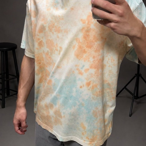 H&M cotton tie-dye t-shirt size L like new