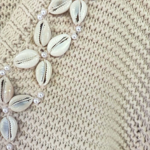 Moschino Cheap and Chic summer cotton cardigan like new, size M, beige