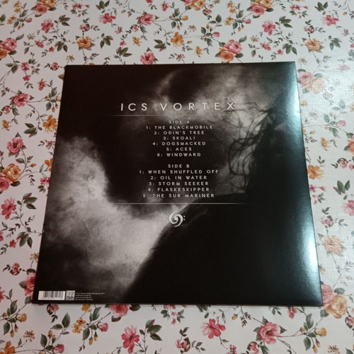 Ics Vortex Storm Seeker vinyl LP, Century Media, blue translucent