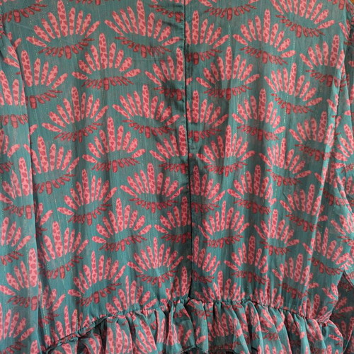 Nanadoo mini dress resort wear like new, green, size L