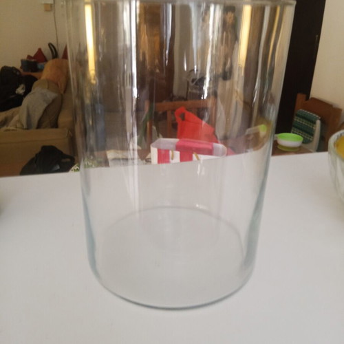Glass vase for sweets or decoration, unused
