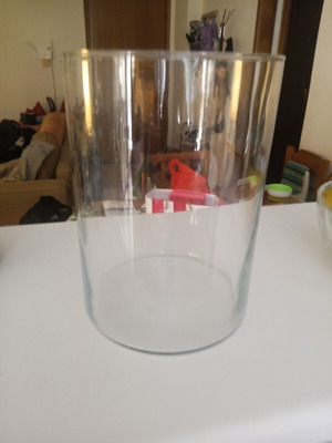 Glass vase for sweets or decoration, unused
