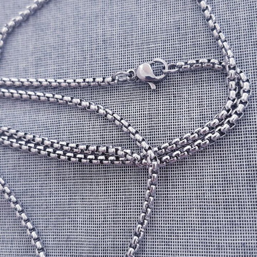 Men's Cross Stainless Steel new with chain 70 cm