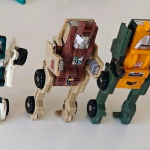 Transformers G1 Minibots Lot Used