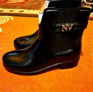 Envie Shoes Rain Boots Μαύρο, γυναικείο μποτάκι γαλοτσα καινούργια