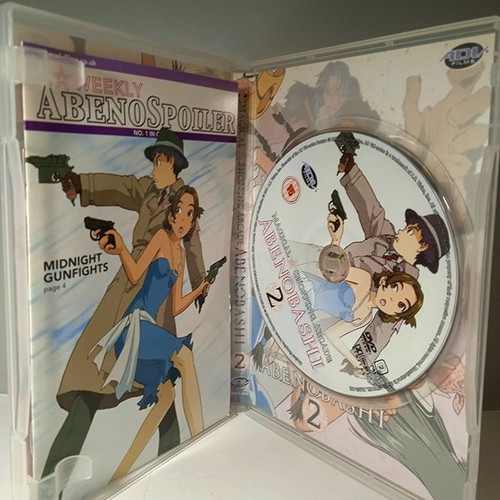 Anime DVD Magical Shopping Arcade Abenobashi Vol.1-2 like new
