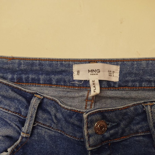 Mango flare jeans like new, size S 36 8, blue